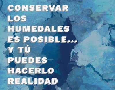 Conservar los humedales es posible y tú puedes hacerlo realidad