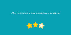 «Muy trabajadora y muy buena chica.» su abuela.